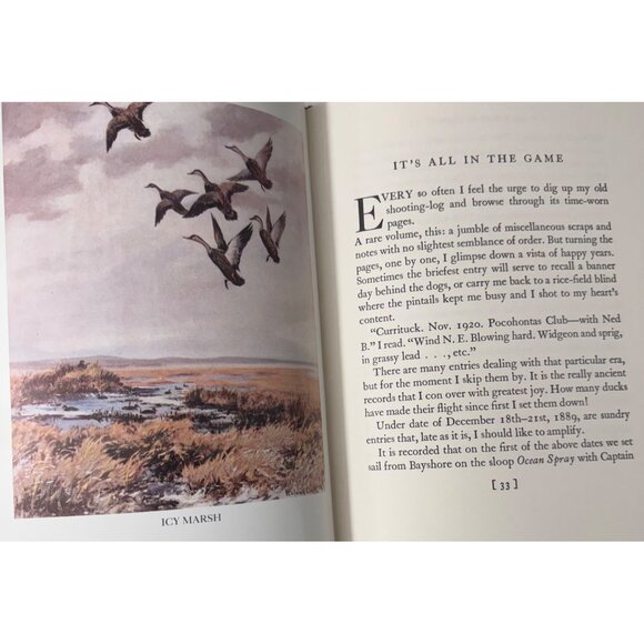 Gunners Dawn Collectors Edition By Roland Clark Hardcover Hunting Waterfowl Art - Picture 8 of 16